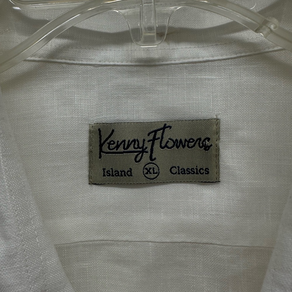 Kenny Flower Linen Men’s Shirt Island Classic XL